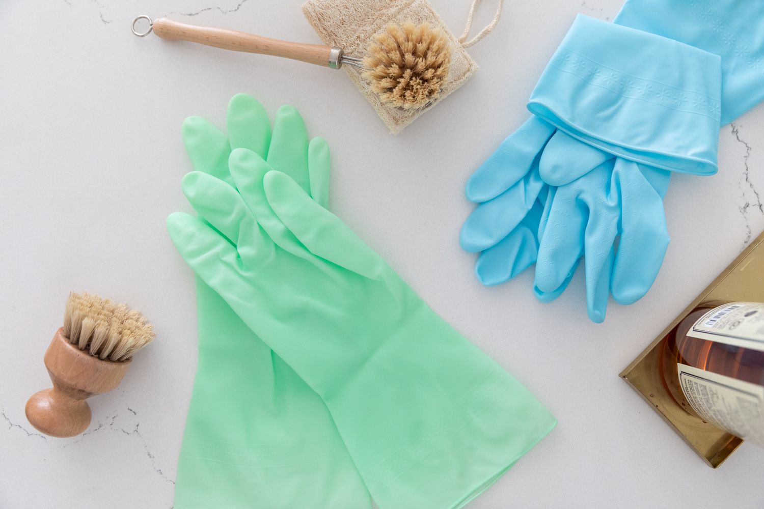 dishwashing gloves
